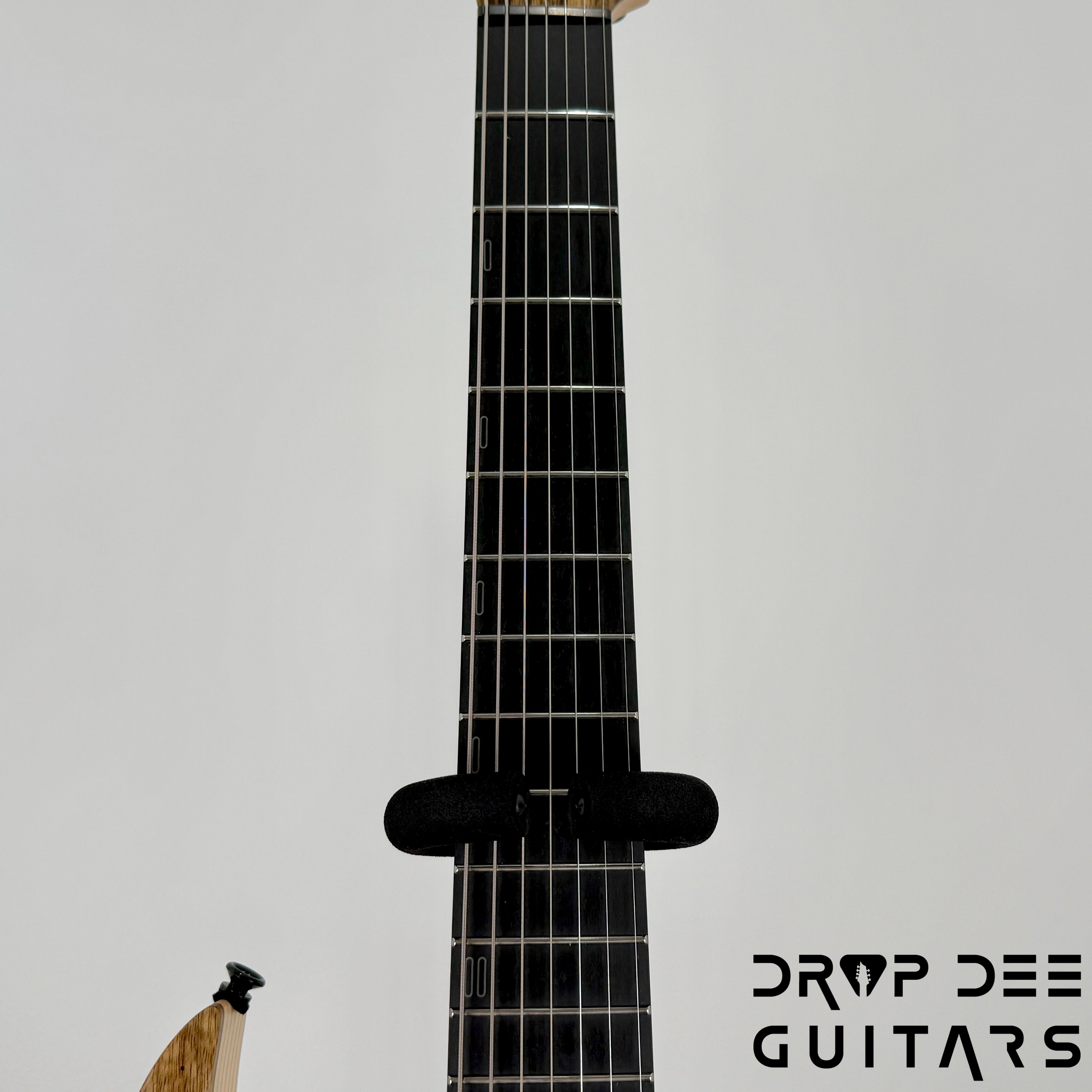 Infinia Ceres 7 Baritone 7-String Electric Guitar w/ Bag - Natural