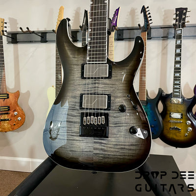 ESP LTD MH-1000 Evertune Electric Guitar - Charcoal Burst