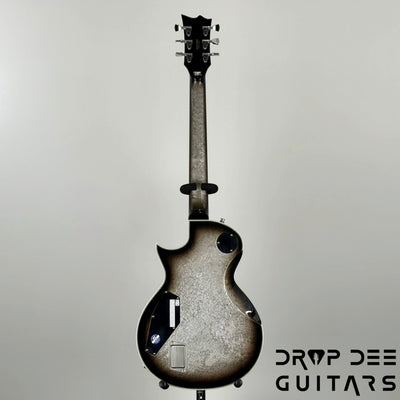 ESP Original Series Eclipse Custom Electric Guitar w/ Case - Silver Liquid Metal Burst