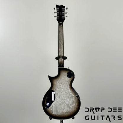 ESP Original Series Eclipse Custom Electric Guitar w/ Case - Silver Liquid Metal Burst