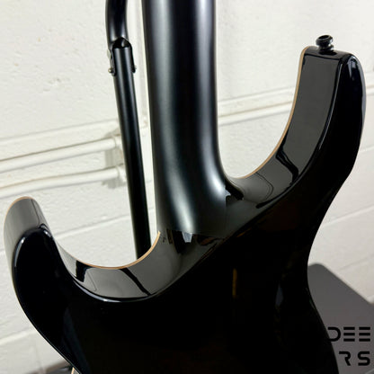 ESP E-II M-I NT QM Electric Guitar w/ Case - See Thru Black Sunburst