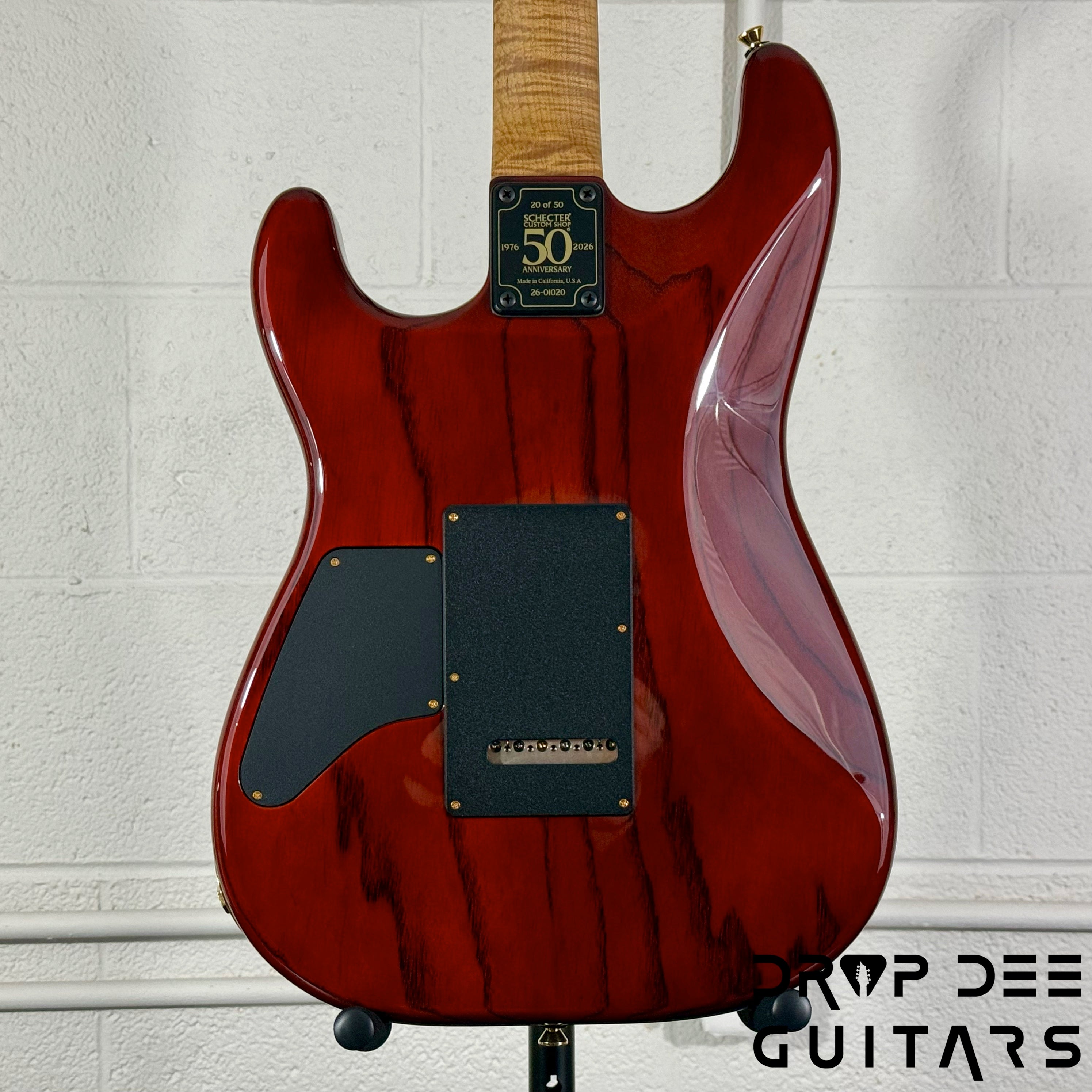 Schecter USA Custom Shop CET 50th Anniversary Electric Guitar w/ Case - Golden Anniversary