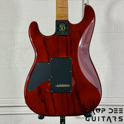 Schecter USA Custom Shop CET 50th Anniversary Electric Guitar w/ Case - Golden Anniversary