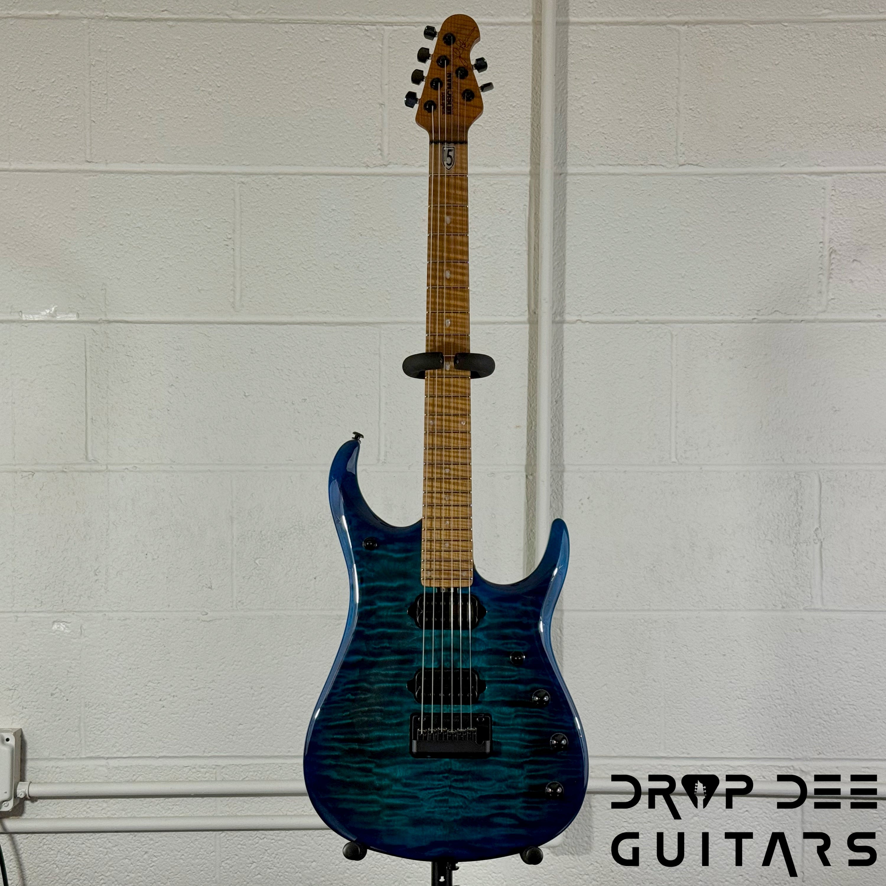 Ernie Ball Music Man JP15 Electric Guitar w/ Case - Ultramarine
