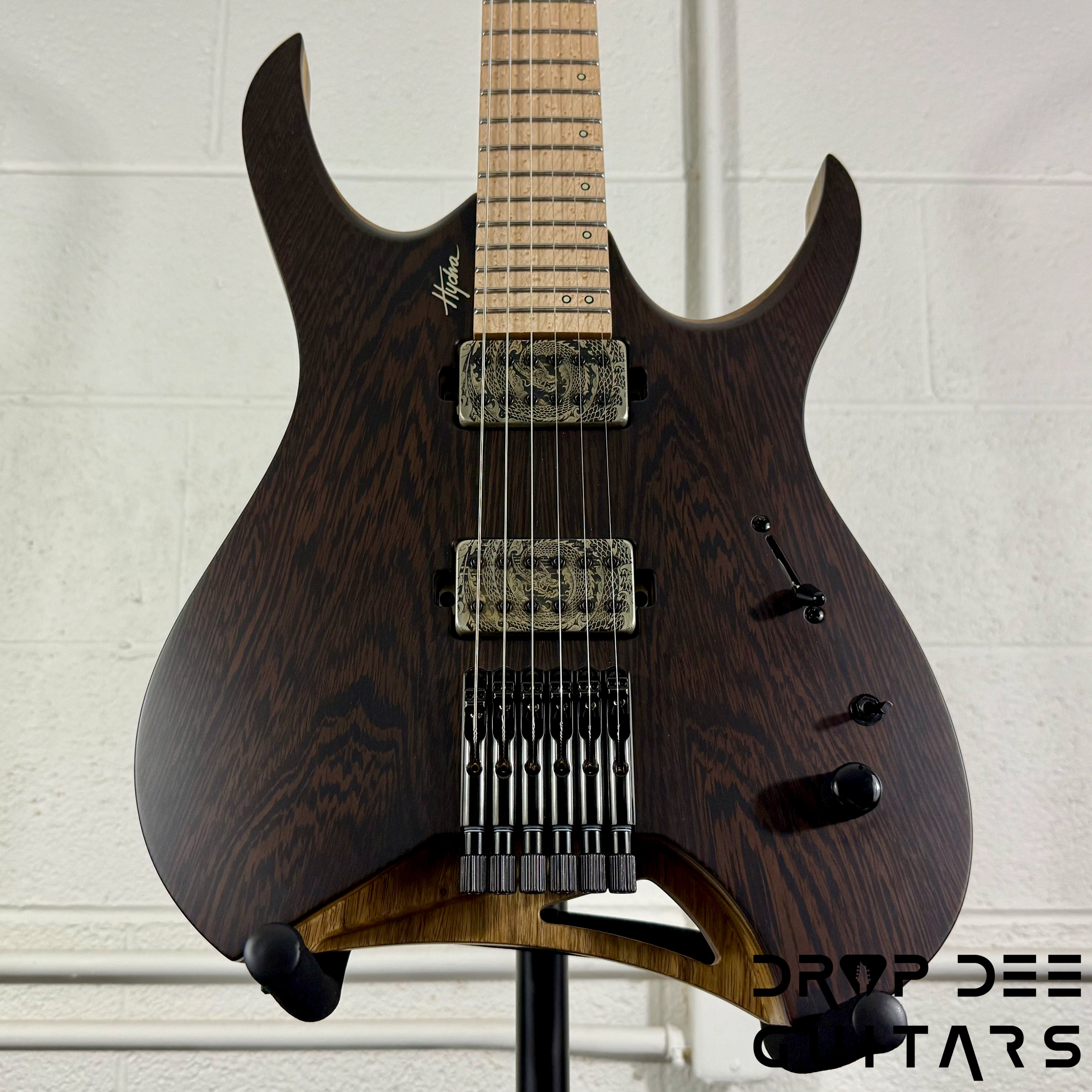 Mayones Hydra Elite Headless Electric Guitar w/ Case - Trans