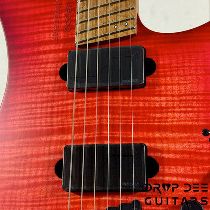 Strandberg Boden Original N2.6 Multiscale Headless Electric Guitar w/ Bag - Sunset Coral Burst Satin