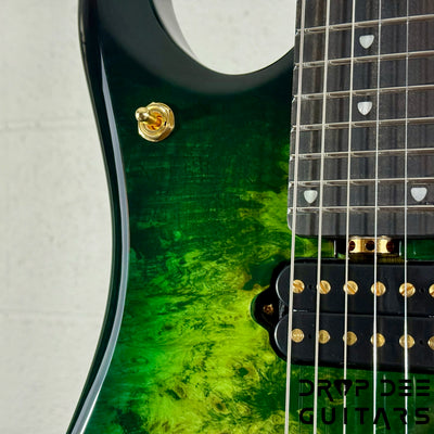 Ernie Ball Music Man BFR JP15 Electric Guitar w/ Case - Toxic Sludge