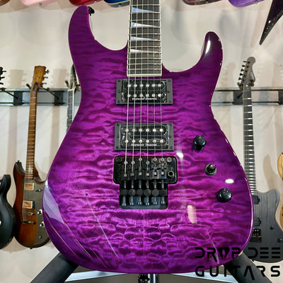 Jackson Custom Shop Dinky FR Electric Guitar w/ Case - Purple Burst