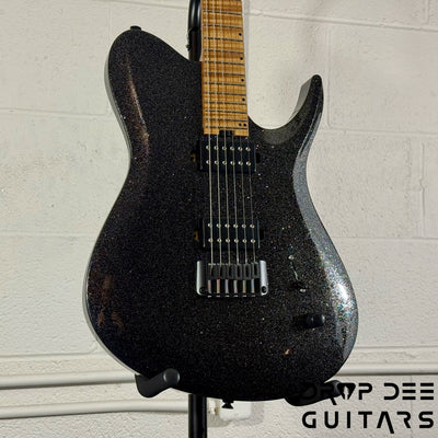 Balaguer USA Series Seraph Modern Electric Guitar w/ Case (524) - Gloss Metallic Black