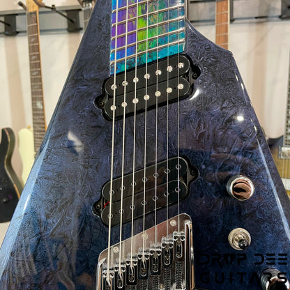 Ormsby Custom Shop Headless Metal V Multiscale 7-String Electric Guitar w/ Bag