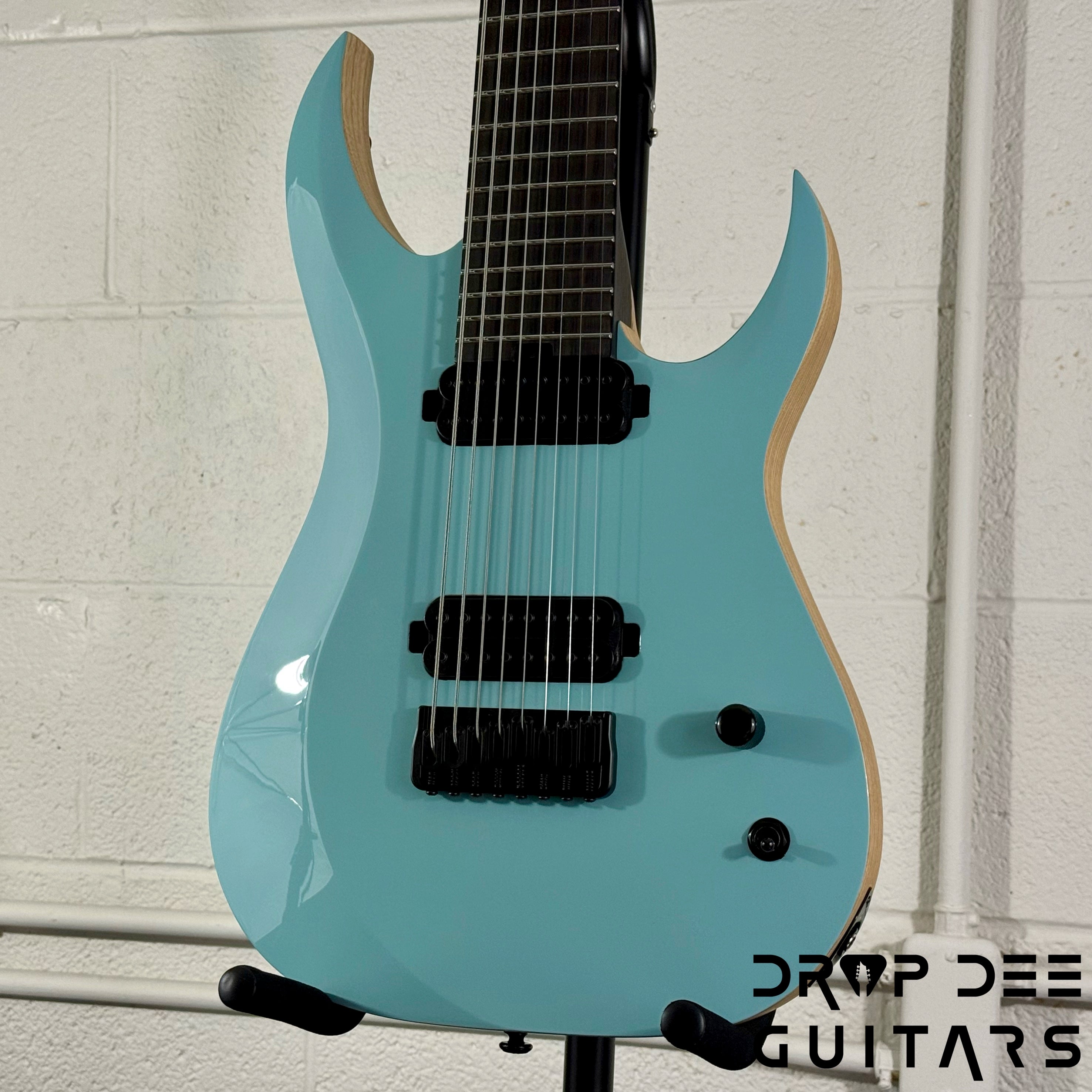 Schecter John Browne Tao-8 Baritone 8-String Electric Guitar - Azure