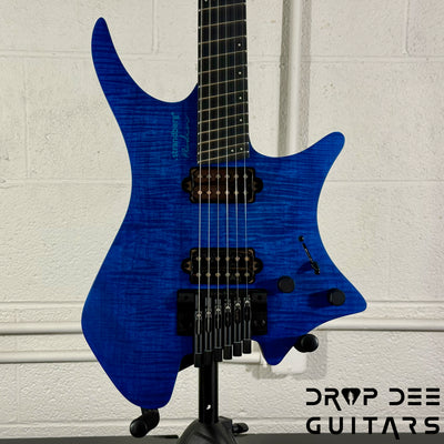 Strandberg Boden Prog NX 6 Headless Multiscale Electric Guitar w/ Bag - Deep Blue