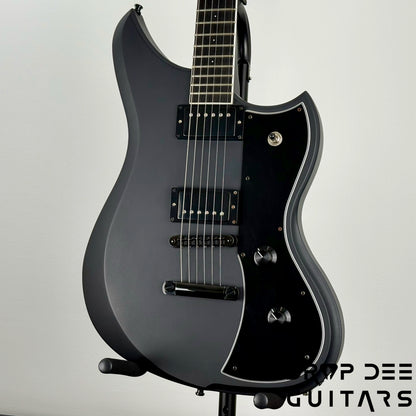 Dunable USA Custom Shop Yeti Electric Guitar w/ Case - Murder Blackout Satin