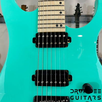 Ormsby Run 18 Hype GTR 7-String Electric Guitar w/ Bag - Seafoam