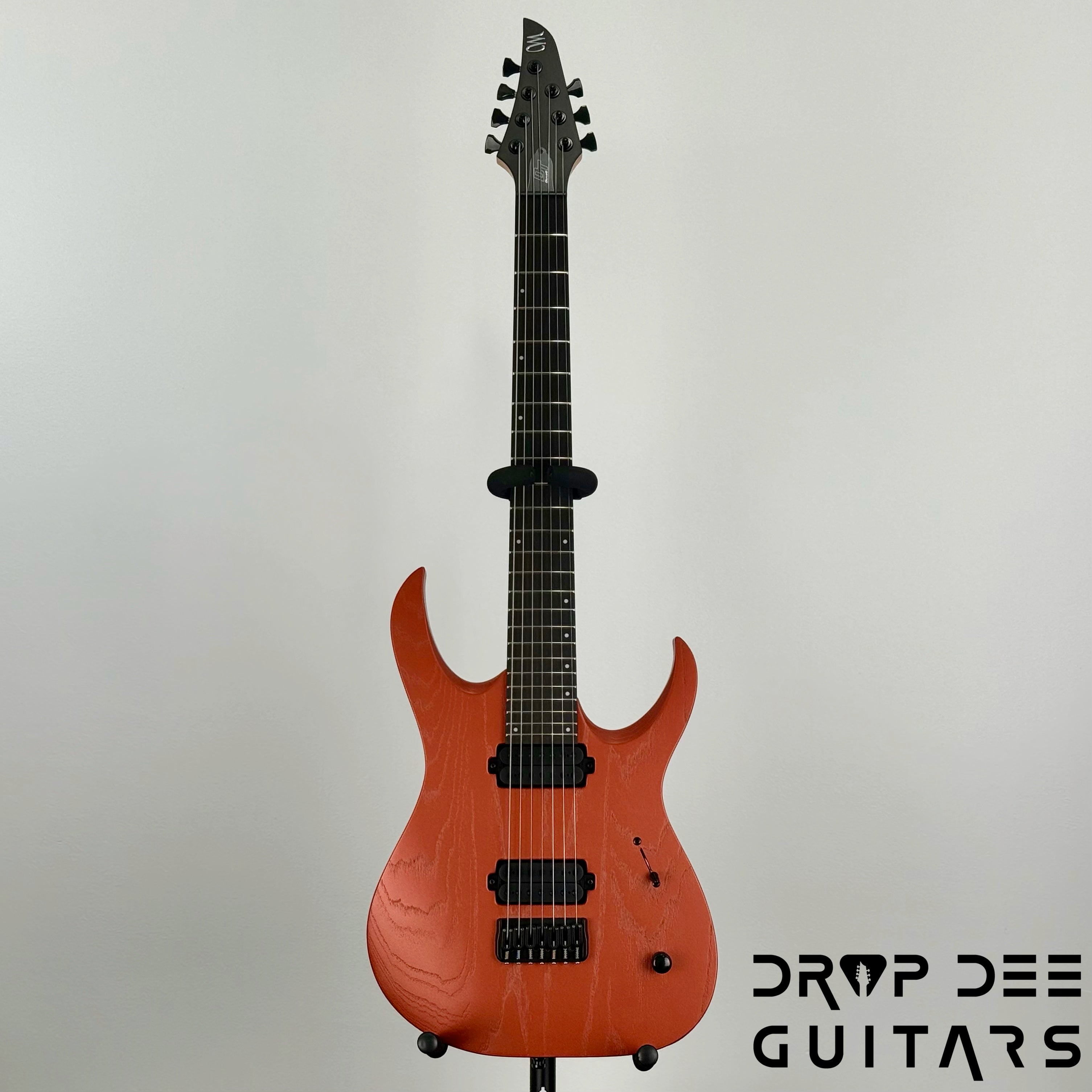 ギター Mayones Duvell Standard 7 Mayones Duvell DT 7 7-String Baritone Electric Guitar w/ Case