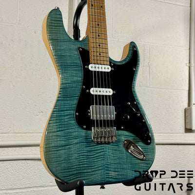 Kiesel Delos HSS Electric Guitar w/ Bag - Aurora Blue