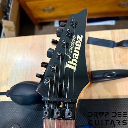 Ibanez J Custom RG1702 Electric Guitar w/ Case - Silky Black
