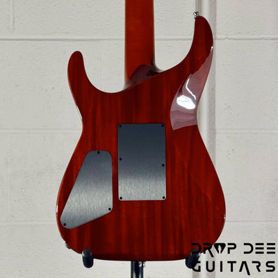 Jackson Custom Shop Soloist 2H FR Electric Guitar w/ Case - Root Beer Trans
