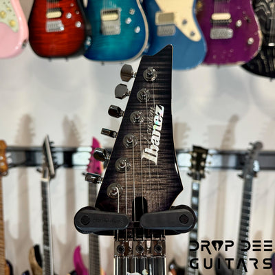 Ibanez J Custom RG8570 Electric Guitar w/ Case - Black Rutile