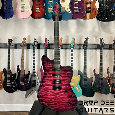SMP Custom Shop Ichor Electric Guitar w/ Case - Red Quilt