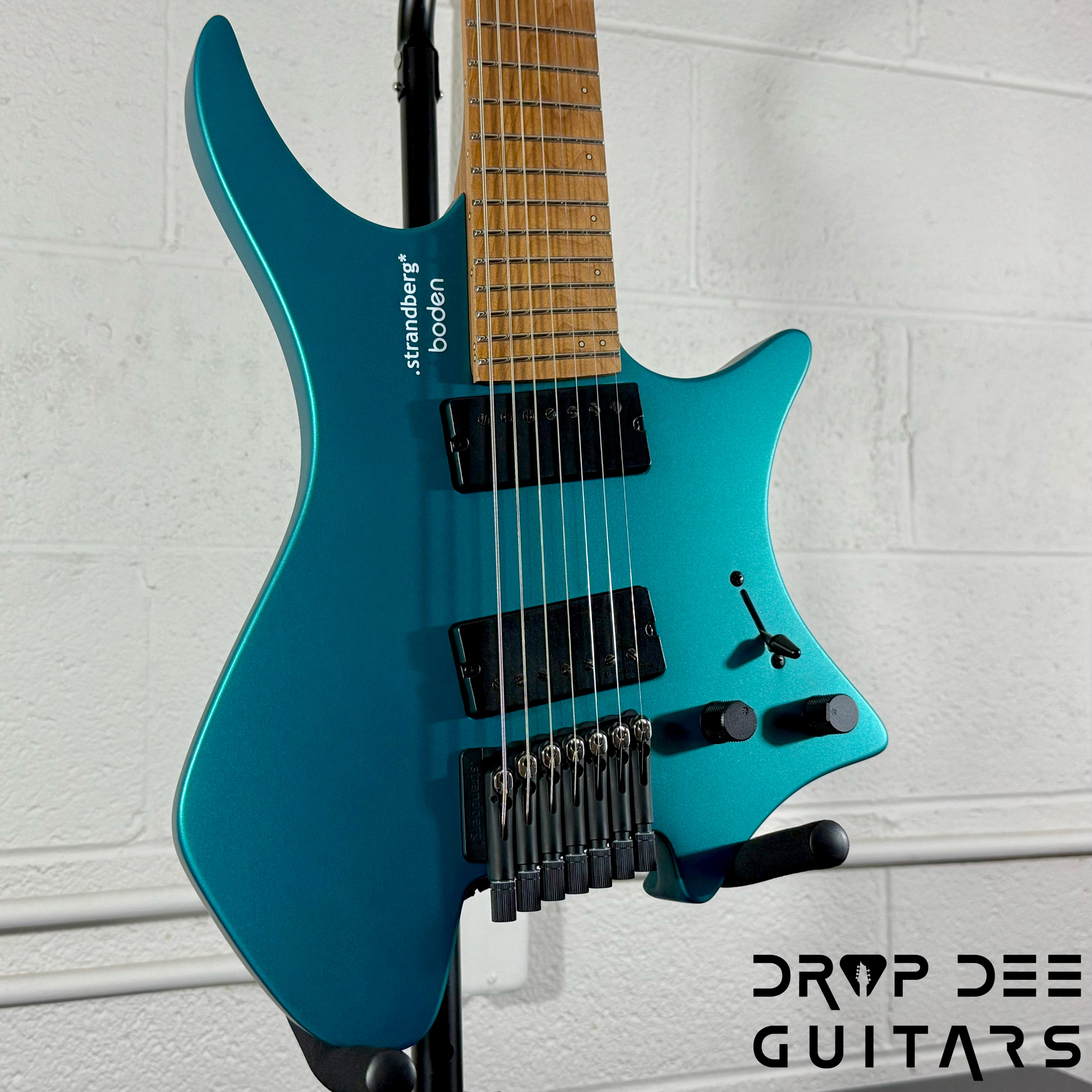 Strandberg Boden Standard N2.7 7-String Multiscale Headless Electric Guitar w/ Bag - Transformative Teal Metallic