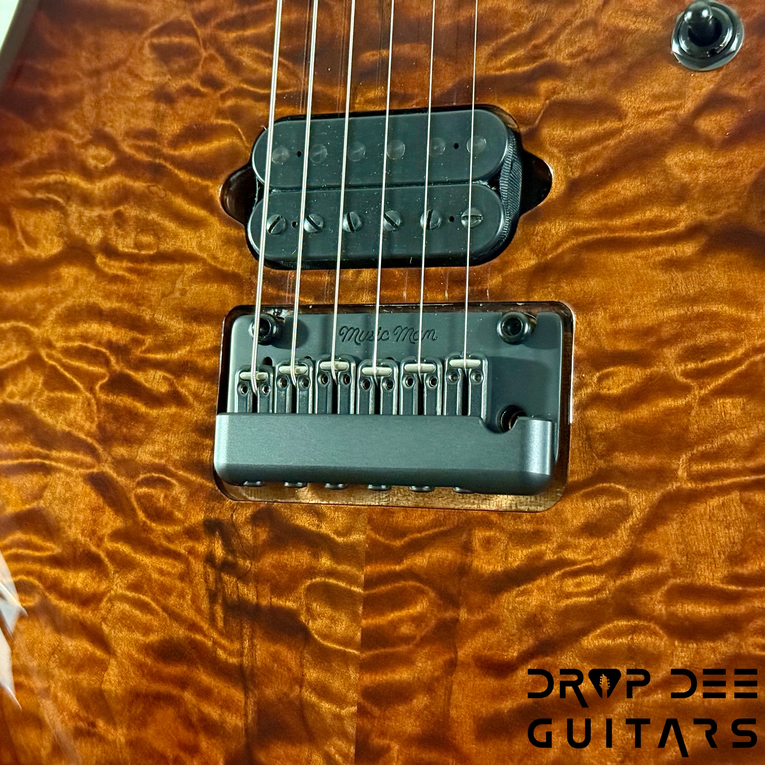 Ernie Ball Music Man JP15 Electric Guitar w/ Case - Amber Waves