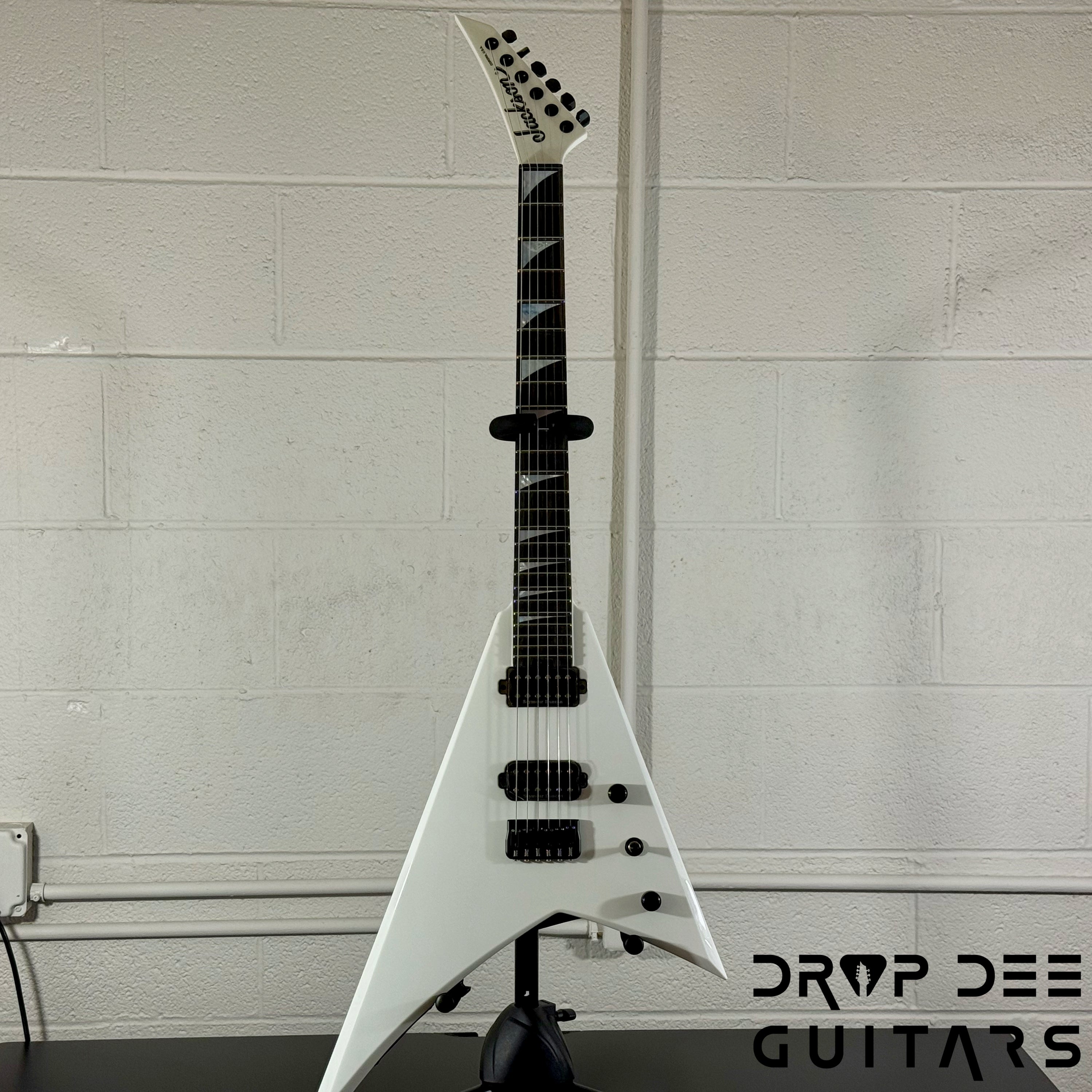 Jackson American Series Rhoads RR24 HT Electric Guitar w/ Case - Snow White