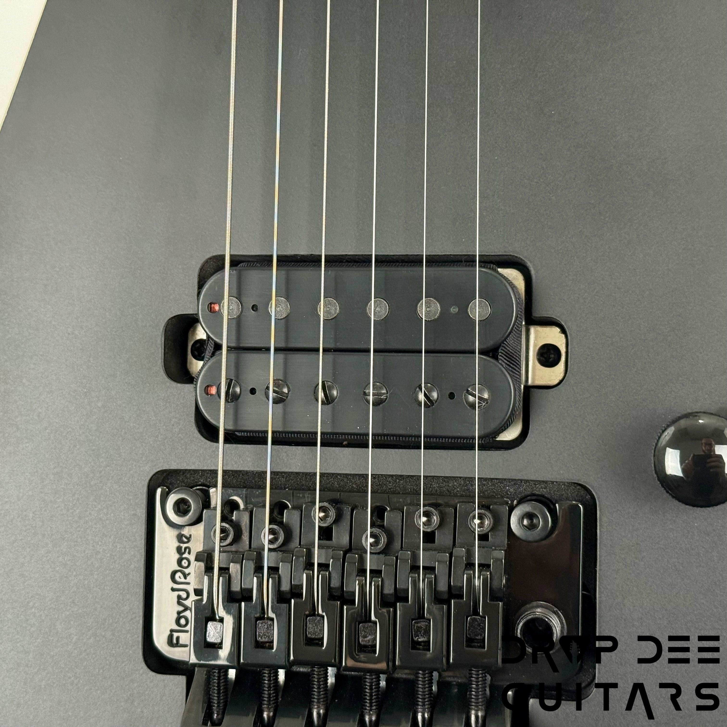 Jackson Pro Plus Pure Metal Limited Edition Rhoads RR1A Electric Guitar w/ Bag - Satin Black