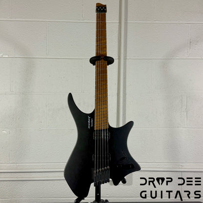 Strandberg Boden Standard N2.6 Multiscale Headless Electric Guitar w/ Bag - Black Satin Metallic