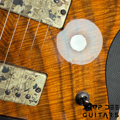Schecter Custom Shop Masterworks PT CET-8 Baritone 8-String Electric Guitar w/ Case - Koa Natural