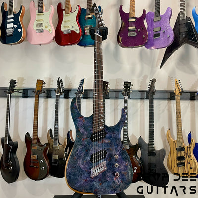 Ormsby Custom Shop Hypemachine Multiscale Electric Guitar w/ Bag - Metallic Resin