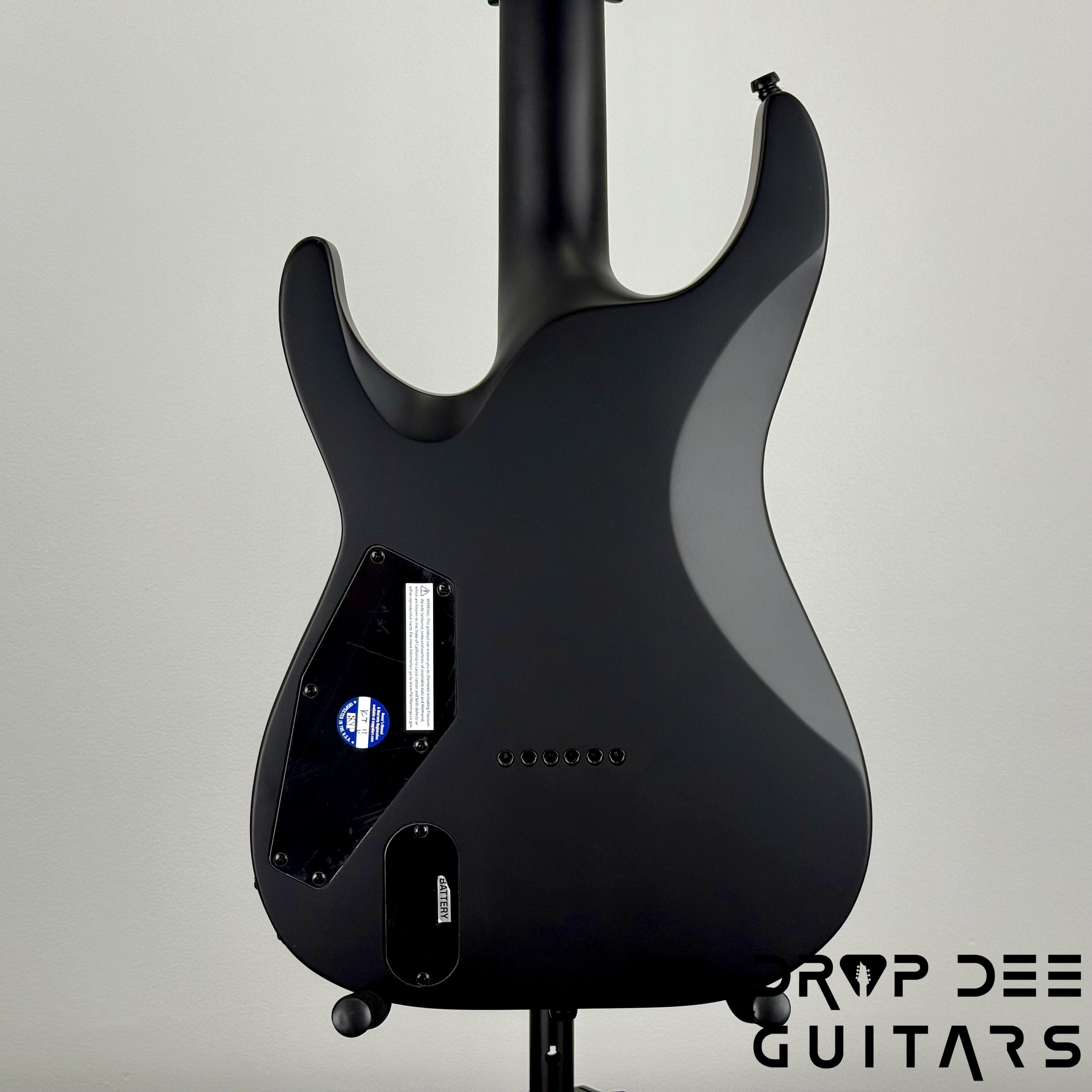 ESP LTD Mick Thomson Signature MT-I Electric Guitar w/ Case - Black Satin