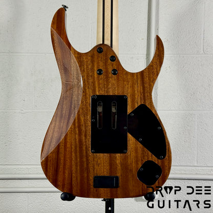 Ibanez Prestige RG5120ML Left-Handed Electric Guitar w/ Case - Frozen Ocean