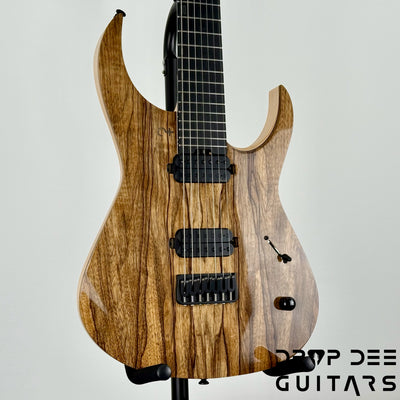 Infinia Ceres 7 Baritone 7-String Electric Guitar w/ Bag - Natural
