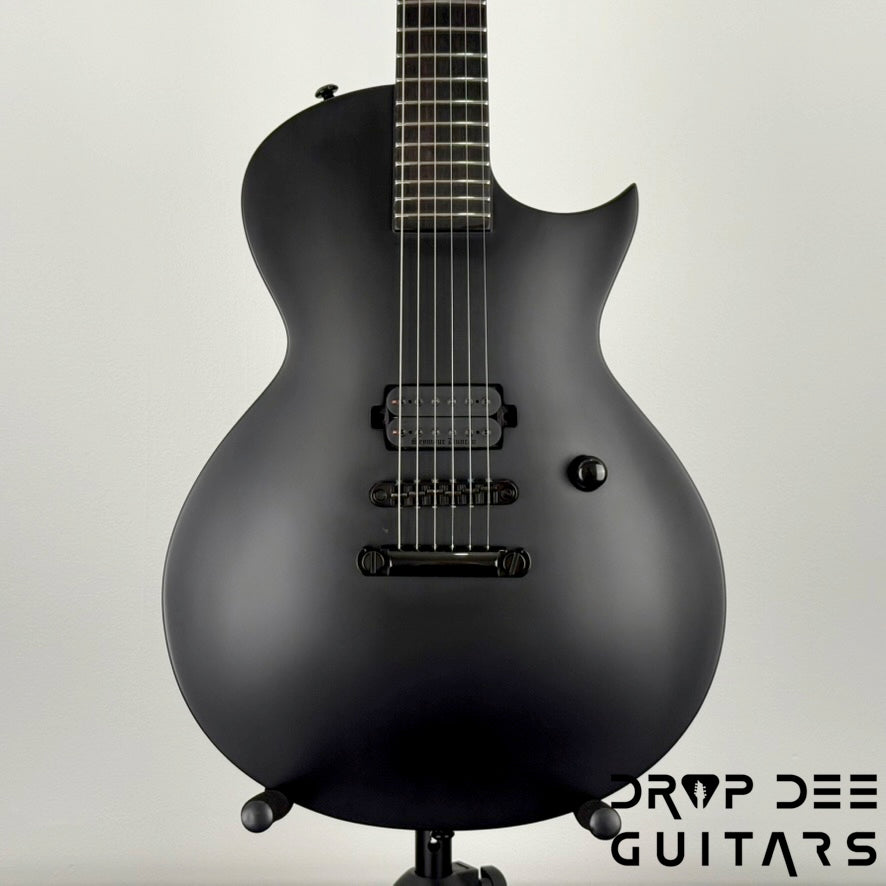 ESP LTD EC Black Metal Electric Guitar - Black Satin – Drop Dee