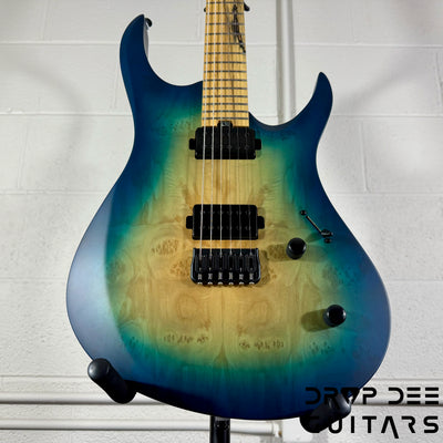 Balaguer DDG Exclusive Run Diablo Baritone Electric Guitar w/ Bag (1051) - Island Burst