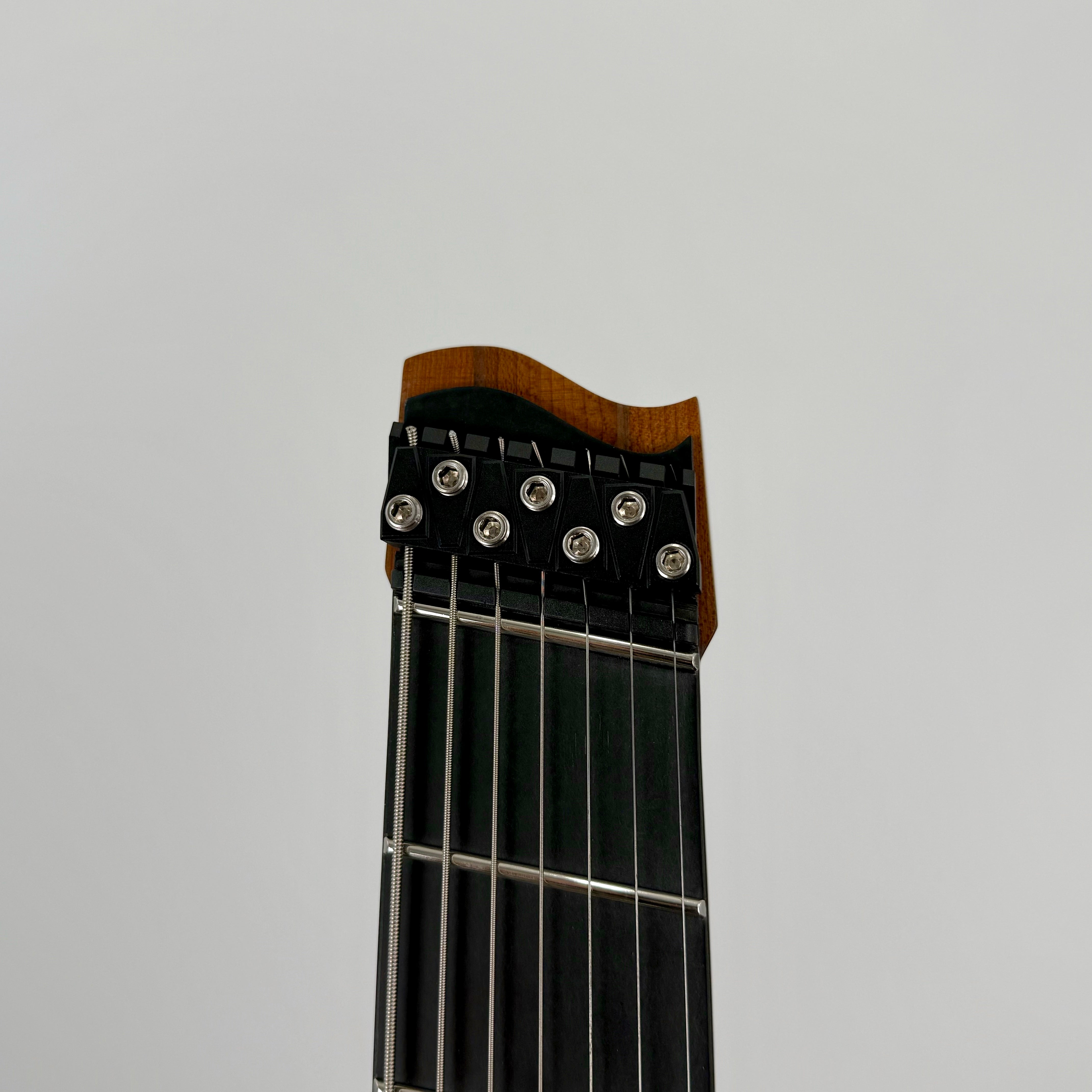 Strandberg Boden Singularity NX 7 Pitch Black 7-String Multiscale Headless Electric Guitar w/ Bag - Pitch Black