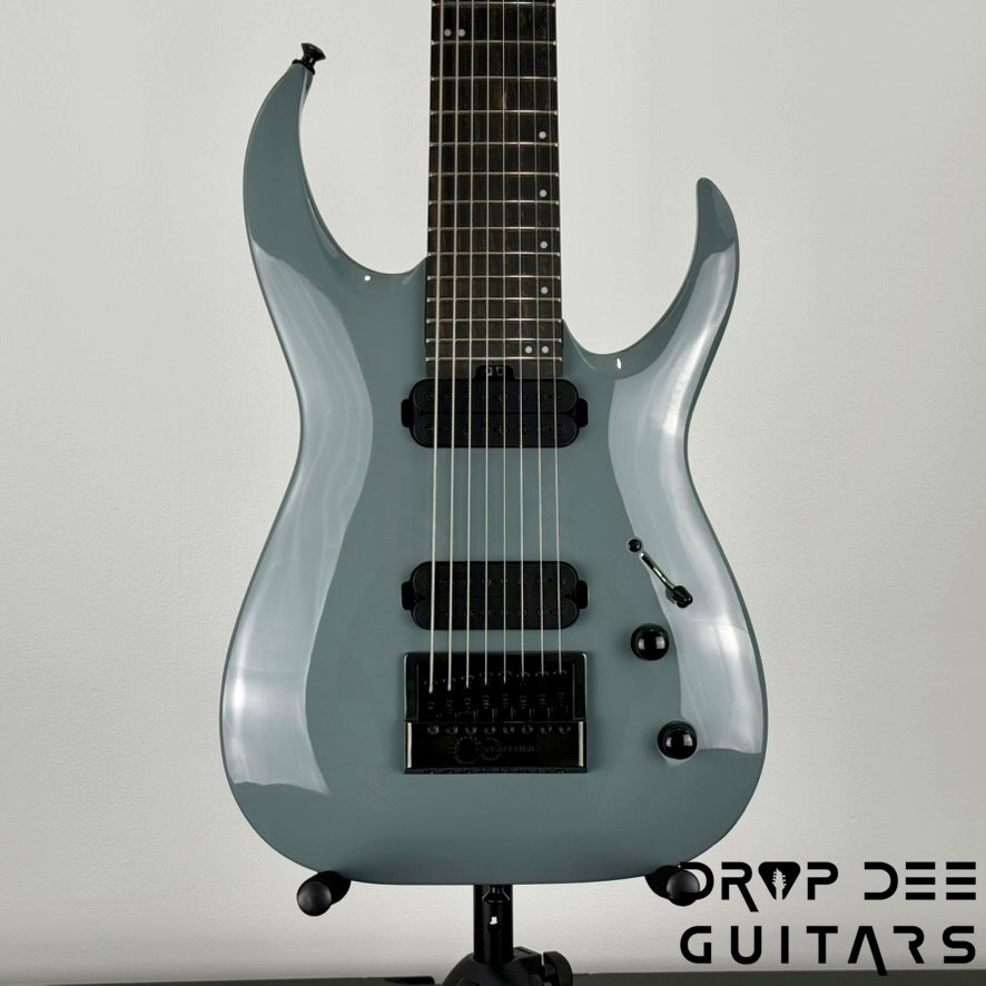 Jackson Pro Plus Series Limited Edition Signature Misha Mansoor Juggernaut ET8 8-String Baritone Evertune Electric Guitar w/ Bag - Nardo Gray
