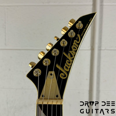 Jackson USA Custom Shop Special Edition Rhoads Electric Guitar w/ Case - Black Nitro Relic (Tour Heavy Relic)