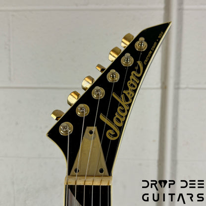 Jackson USA Custom Shop Special Edition Rhoads Electric Guitar w/ Case - Black Nitro Relic (Tour Heavy Relic)