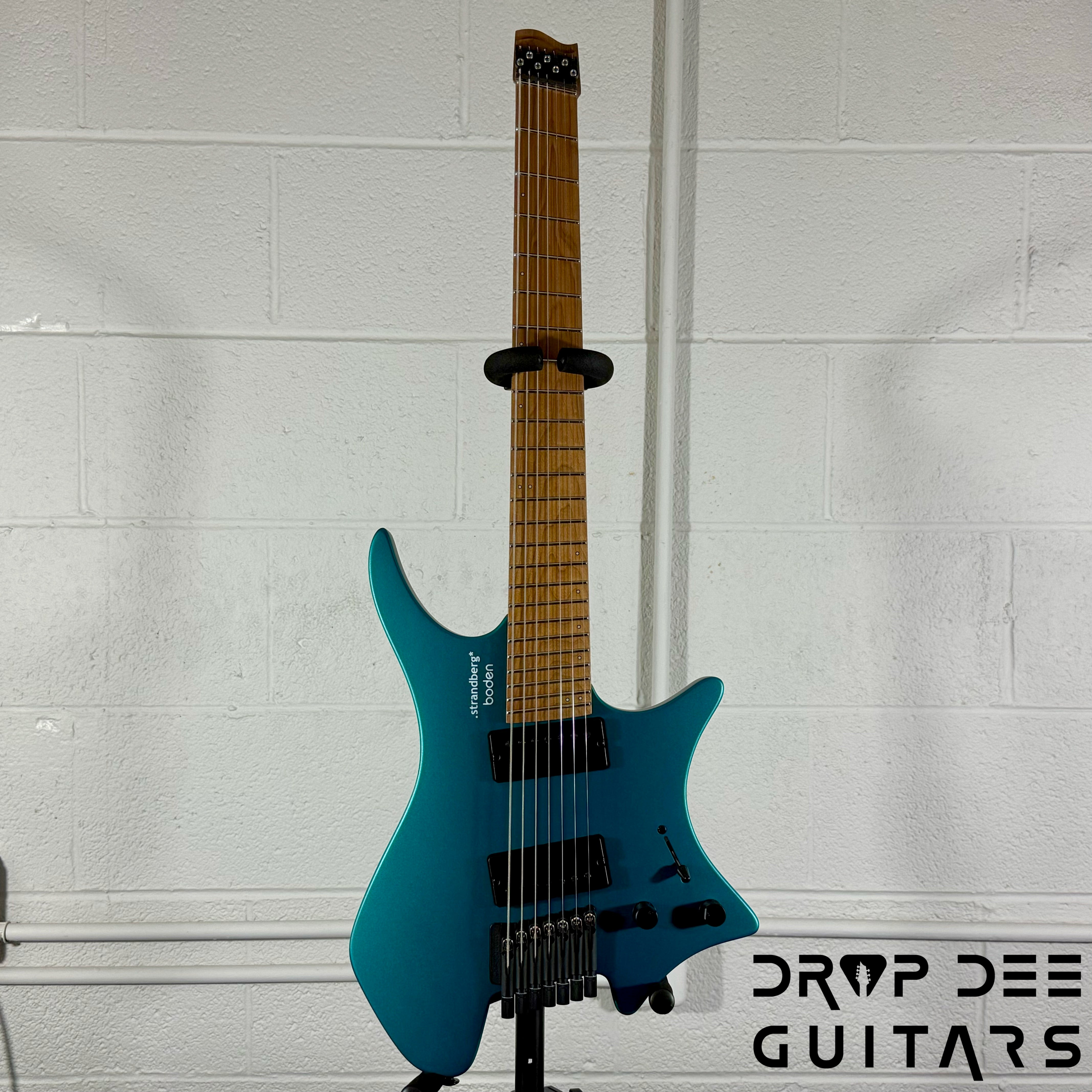 Strandberg Boden Standard N2.7 7-String Multiscale Headless Electric Guitar w/ Bag - Transformative Teal Metallic