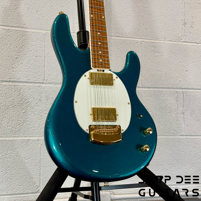 Ernie Ball Music Man Cory Wong StingRay II Deluxe Electric Guitar w/ Case - Pine Green