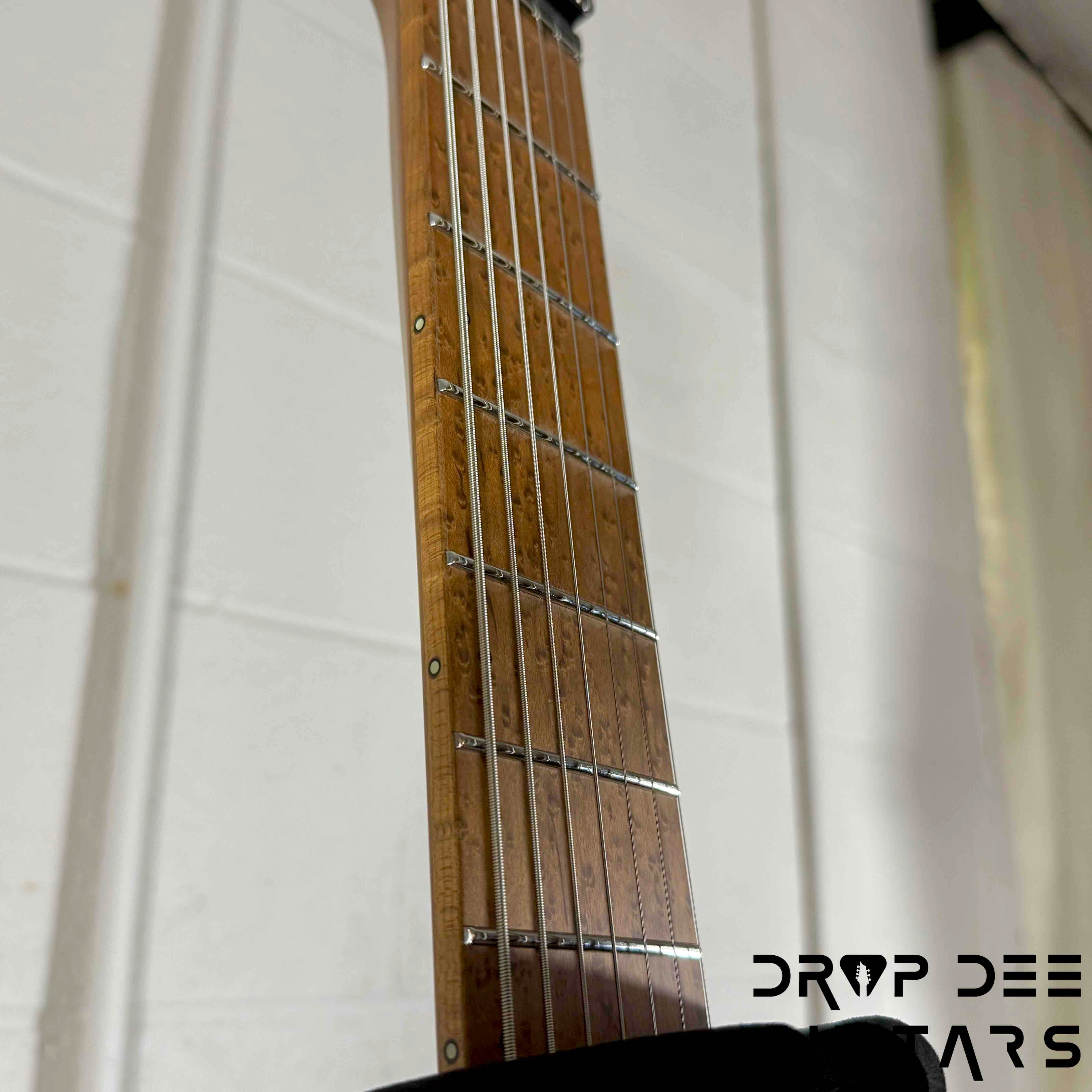 Strandberg Boden Original N2.7 7-String Multiscale Headless Electric Guitar w/ Bag - Sunset Coral Burst Satin