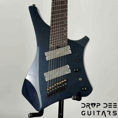 Ibanez Alpha A528 Multiscale 8-String Electric Guitar w/ Bag - Iron Pewter