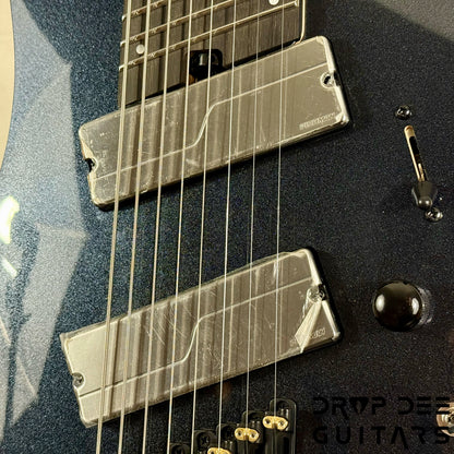 Ibanez Alpha A528 Multiscale 8-String Electric Guitar w/ Bag - Iron Pewter