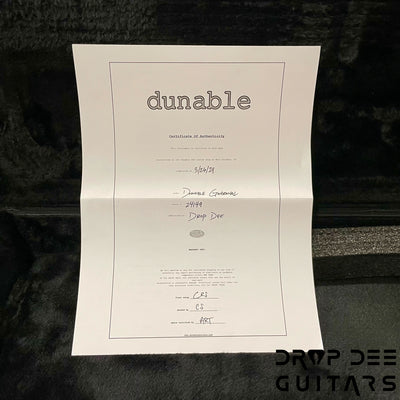 Dunable USA Custom Shop Gnarwhal Electric Guitar w/ Case