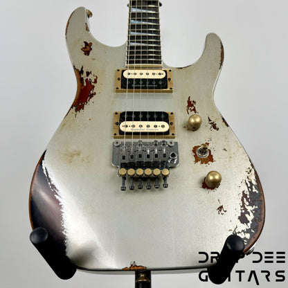 Jackson USA Custom Shop Special Edition Soloist Electric Guitar w/ Case - Inca Silver Over 3 Tone Sunburst