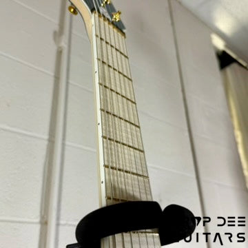 MRK Custom Shop Apodis Multiscale 7-String Electric Guitar w/ Case - Blue w/ Gold Leaf