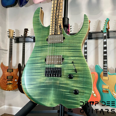 SMP Custom Shop Orpheus Electric Guitar w/ Case - Trans Green
