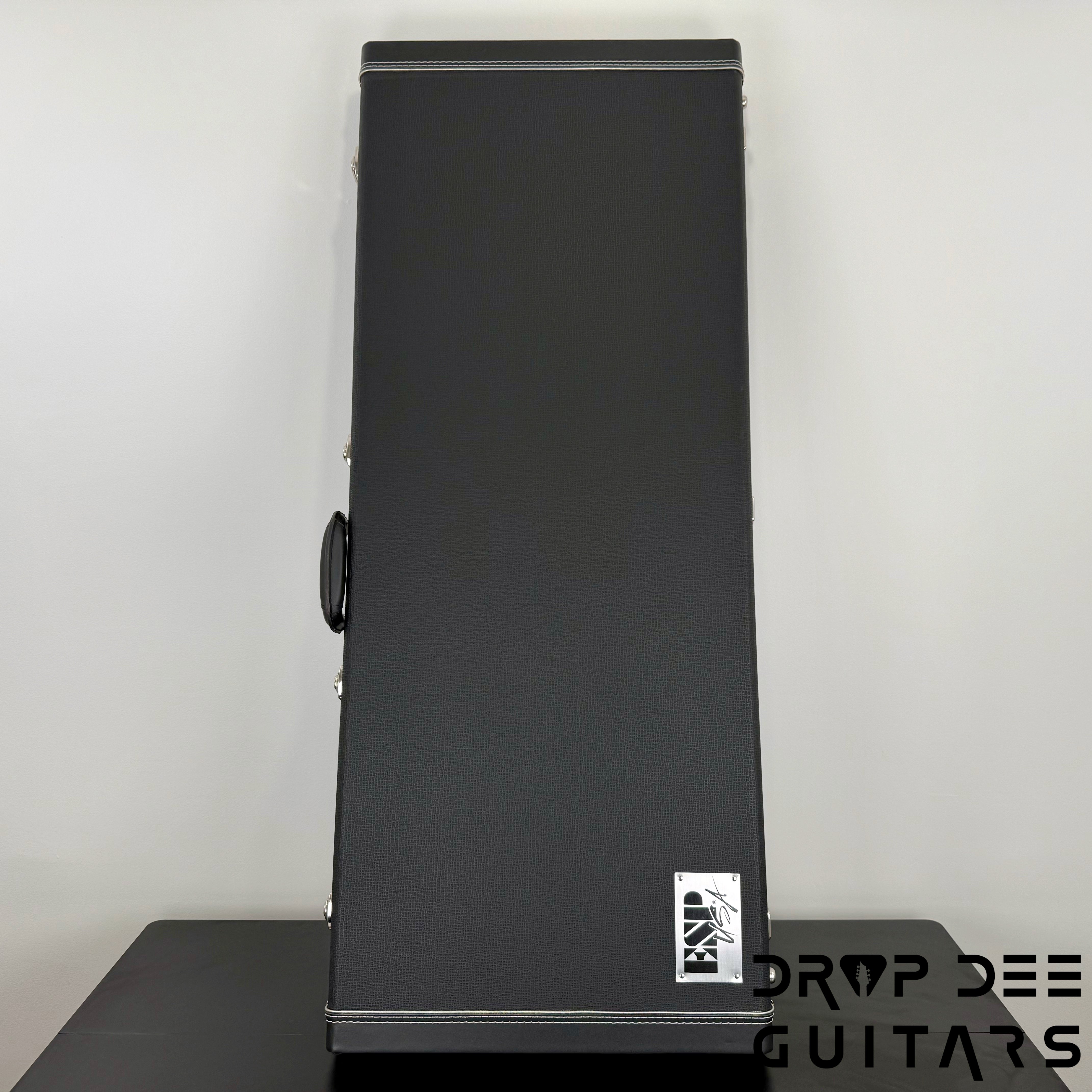 ESP USA V-II FR Electric Guitar w/ Case - Black Sparkle